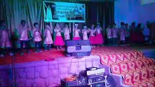 chirakodinja kuruvi ampnuru nuradukal Action Song  unneeshokalariFathima matha church Mlamala [upl. by Letnoj]