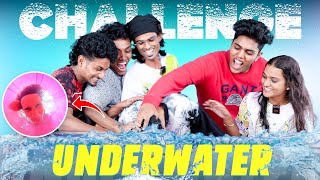 UNDER WATER Challenge Bootcamp Boys 😂💦 പണി പാളി 😂 We Talks wetalks [upl. by Yleen]