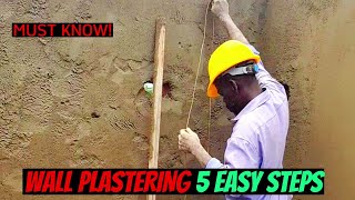 Wall Plastering Made Easy Tips and Tricks for Beginners [upl. by Browne]