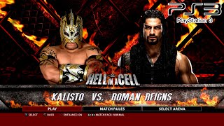 WWE 2K16 PS3  Kalisto VS Roman Reigns 2KmClassic [upl. by Jeanelle635]