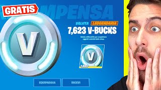 Ecco Perché Fortnite sta REGALANDO VBucks 6000 VBUCKS GRATIS Forttnite ITA [upl. by Hardwick251]