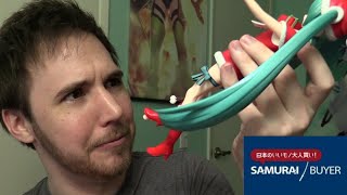 THE INAPPROPRIATE WAY TO INSPECT YOUR ANIME FIGURES  Samurai Buyer Skit  Giveaway [upl. by Rinee]