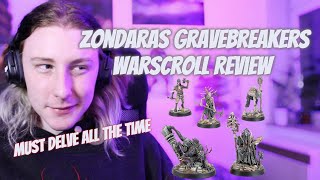 Zondaras Gravebreakers Warscroll review for the second edition of Warhammer Underworlds [upl. by Yaras331]