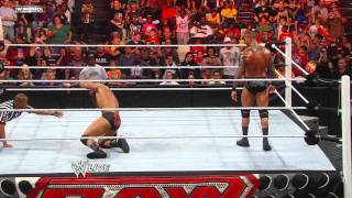 Raw  Randy Orton vs Drew McIntyre [upl. by Savick]