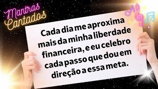 MANTRA PARA LIBERDADE FINANCEIRA  PROSPERIDADE e ABUNDÂNCIA DINHEIRO  LEI DA ATRAÇÃO [upl. by Revorg]