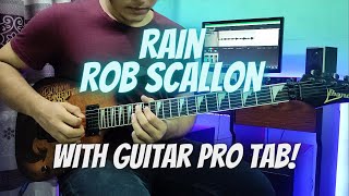 Rain  Rob Scallon  Original version With Tabs [upl. by Orth]