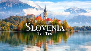 Top 10 Places To Visit In Slovenia  Travel Guide [upl. by Cooperstein]