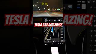 Tesla software update while driving on FSD Tesla ev [upl. by Yebot]