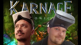 KARNAGE CHRONICLES COOP IS AWESOME  BandanaGames and Xehgui play Karnage Chronicles [upl. by Ahteral]