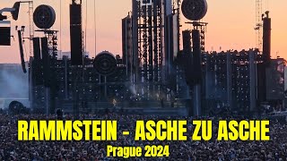 RAMMSTEIN quotAsche zu Aschequot Live in Praha Letnany 2024 [upl. by Cir]