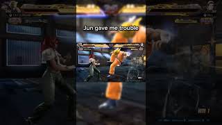 Tough Jun fight pt 1 Tekken 8 [upl. by Ztnarf546]