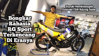 Suzuki RG Sport Hendriansyah Racikan Juara Nasional Era Lawas [upl. by Losyram663]