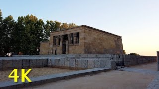 WALK TOUR TEMPLO DE DEBOD 4K MADRID  ESPAÑA 4K [upl. by Cochran]