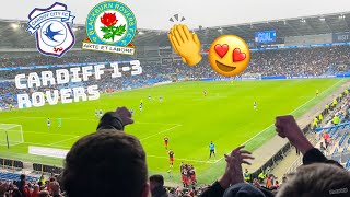 FIRST AWAY WIN OF THE SEASON Cardiff City 13 Blackburn Rovers [upl. by Zawde811]