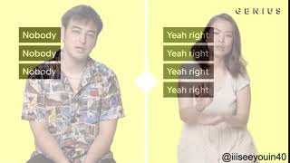 joji and mitski doing their thing on genius [upl. by Christiano]