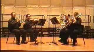 PRISM BRASS QUARTET Canzona Per Sonare No 1 Gabrieli [upl. by Revart]