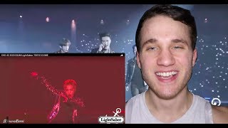 EXO  Lightsaber Live at Tokyo Dome Reaction [upl. by Ahsuatan]