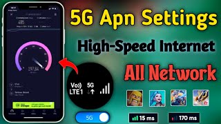 How do i set up my APN Settings 5G in All Network 2024 [upl. by Faulkner]