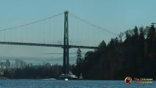 Hullo Ferry under Lions gate  4K [upl. by Bertie]