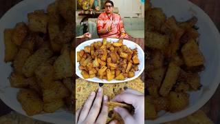 Smriti irani Travel favorite Thepla sukhe aloo Recipe viral ytshorts smritiirani [upl. by Singhal]