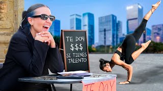 TE DOY DINERO SI TIENES TALENTO PARTE 2  Encontré talentos increíbles [upl. by Namara846]