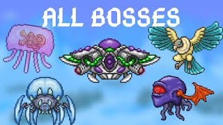 Terraria Thorium Mod All Bosses  MiniBosses Outdated [upl. by Whitten]