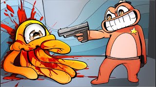 Stinger VS Sheriff Garten of Banban Chapter 3 Animation [upl. by Elades]