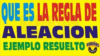 QUÉ ES ALEACIÓN  EJEMPLO RESUELTO  PUREZA METÁLICA  LIGA  KILATES [upl. by Jonah]