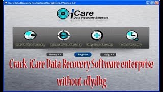 Crack iCare Data Recovery Software enterprise without ollydbg [upl. by Flip]