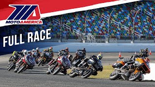 MotoAmerica Mission King of the Baggers Race 2 at Daytona 2023 [upl. by Eiramnwad]