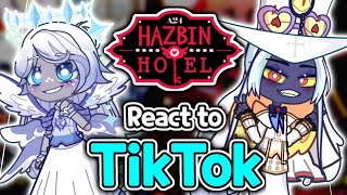 Hazbin Hotel react to Hazbin Hotels Tiktok 🏨 ✨  Gacha Reacts  Gacha Life 2  Part 2 [upl. by Gilligan]