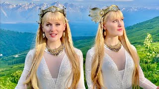 Call of the Valkyries  Harp Twins  volfgangtwins original [upl. by Ydnic445]