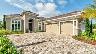 The Costa Del Sol Model Home at 807 Loblolly Ct Palm Coast  ICI Homes at The Conservatory [upl. by Daveen355]