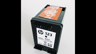 Переделка картриджа HP 123 HP DeskJet 2130 [upl. by Analak]