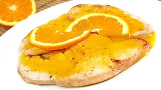 Filetes de Pechuga de Pavo a la Naranja [upl. by Croom756]