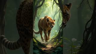 Cheetahs in forestsubscribe youtubeshorts youtube shorts [upl. by Silvana]