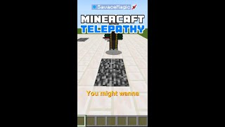 Minecraft Telepathy 1 [upl. by Ssej219]