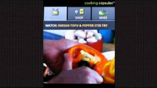 Demo of Cooking Capsules Taster Android cookingrecipe app [upl. by Gowrie]