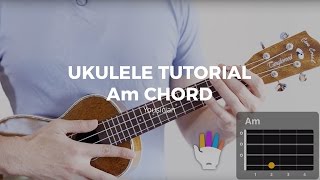 Ukulele Tutorial  Am Chord [upl. by Ranilopa411]