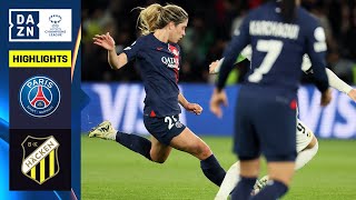 HIGHLIGHTS  PSG vs BK Häcken UEFA Womens Champions League 202324 Quarterfinal Second Leg [upl. by Cordey]