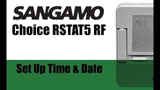 Sangamo Choice  Set Up Time amp Date [upl. by Ocin]