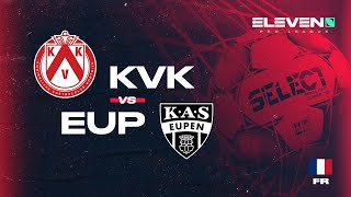 KV Kortrijk – KAS Eupen moments forts [upl. by Irvine458]