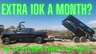 Can A 7x14 Dump Trailer Really Make You Money [upl. by Dadirac160]