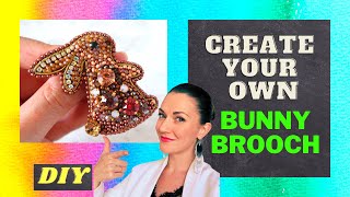 Bunny Brilliance A Beginners Guide to Making Your Own Handmade Brooch [upl. by Ashley746]