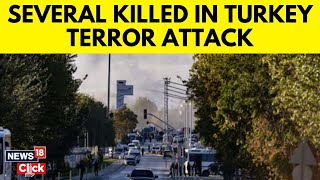 Turkey Terror Attack Four Killed After Ankara Explosion Hostage Situation Feared  N18G [upl. by Irot]