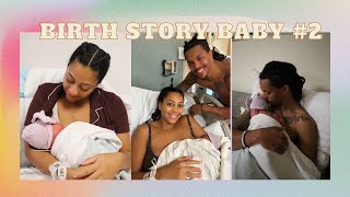 My Husband Caught Our Daughter  Birth Story Baby 2  Sydel Curry Lee [upl. by Leohcin944]