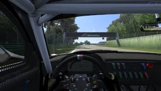 Assetto Corsa  BMW Z4 GT3 on Imola Circuit [upl. by Enirehtacyram]