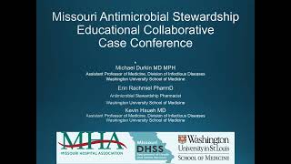 2019 07 26 Two cases multiple drug allergies amp osteomyelitis presented by Dr Michael Durkin [upl. by Aenil]