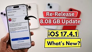 iOS 1741 RERelease  What’s New BIG PROBLEM Solved [upl. by Ainollopa]