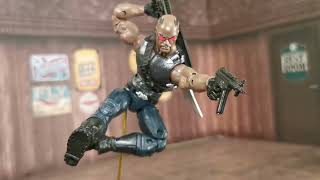 Marvel Legends  BladeCustom Aliexpress Review En Español [upl. by Aihtnic]